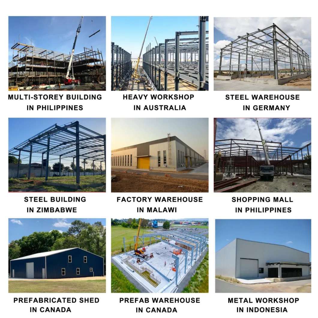 Factory Direct Supply Construction Steel Frame