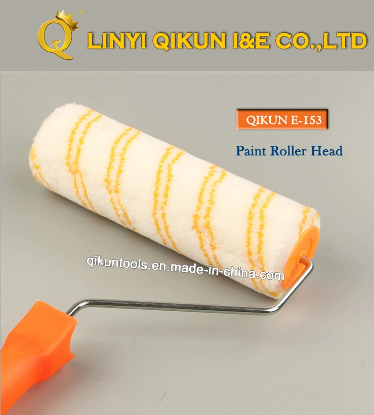 E-152 Hardware Decorate Paint Hardware Hand Tools Acrylic Polyester Mixed Yellow Double Strips Fabric Foam Paint Roller Brush