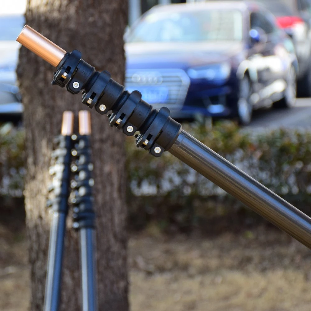 Carbon Fiber Telescopic Pole with Twist Buckle for Metal Detectors