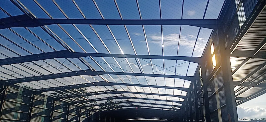 Light Steel Structure Large Span Metal Factory Building Low Cost Metal Frame Construction