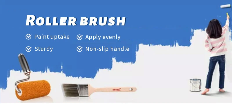 House Hold Cleaning Heigh Density Foam Stick Wall Painting Sponge Paint Roller Brush