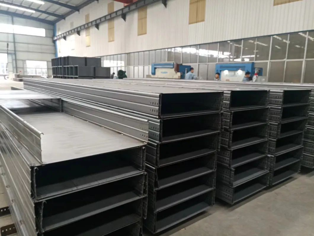 Cable Bridge Manufacturers Directly Supply Galvanized Hot DIP Zinc Metal Cable Tray