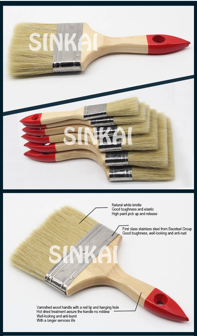 Synthetic Paint Brushes with Natural Bristle Mixed Filament