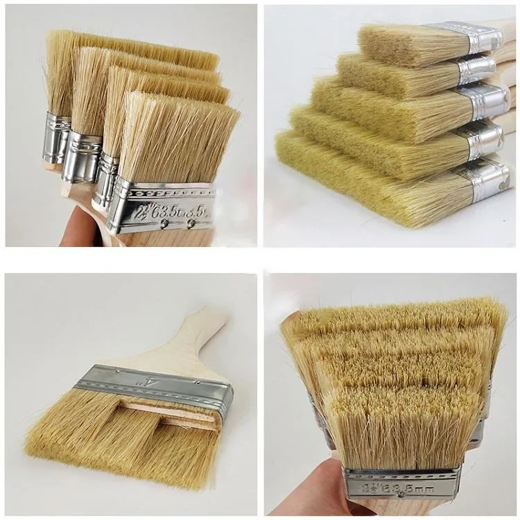 3 Inch Wall Professional China Art Bristles Paint Brushes