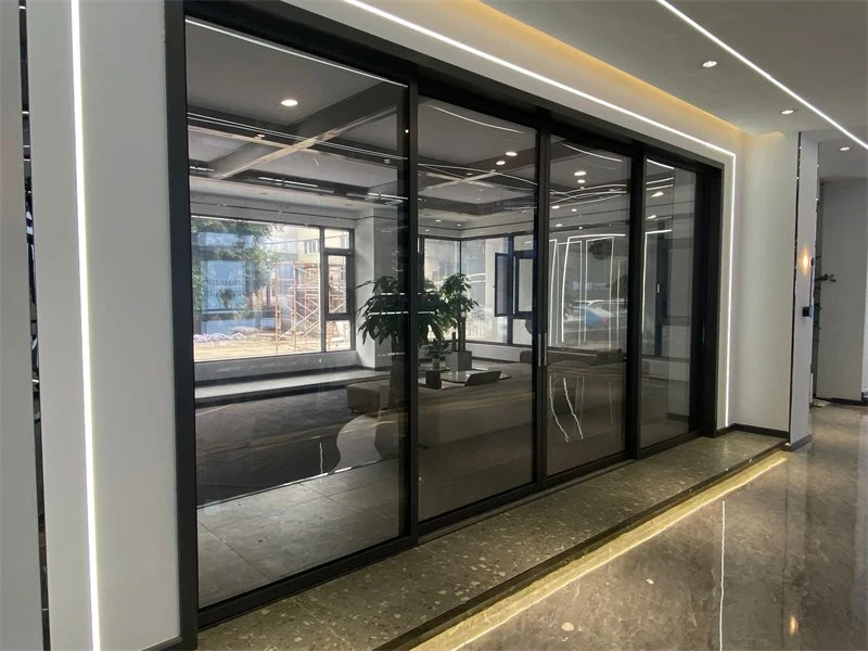 Glass Sliding Door Aluminum Glass Door Frame