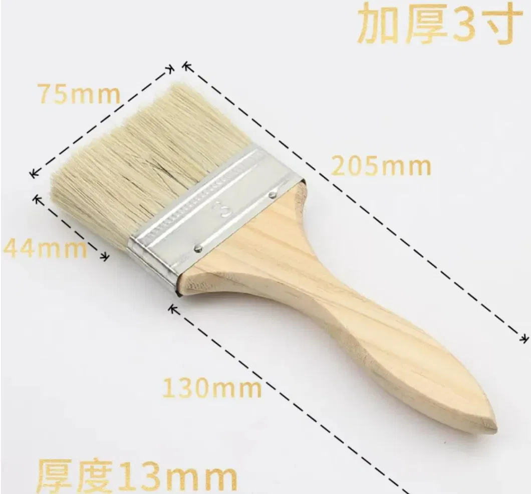 White Bristle Package OEM Hot Sale Good Wall Paint Brush