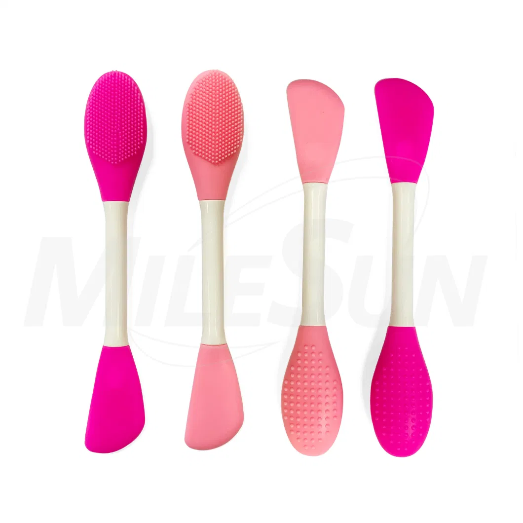 Custom Private Label Small Spatula Face Mask Applicator Silicone Makeup Brush Mask Brush