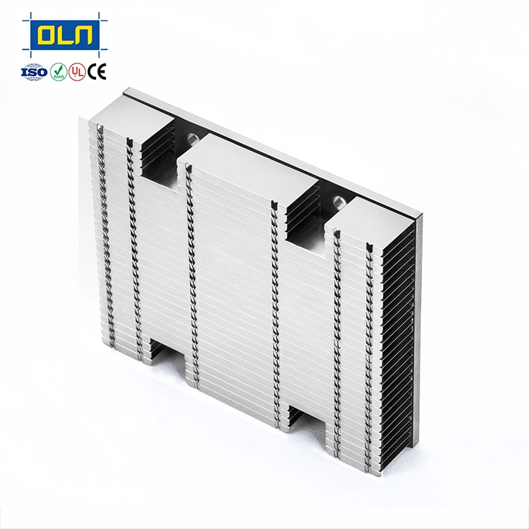 Custom OEM Super Thin Vapor Chamber Heat Sink Aluminum Zipper Folding Fin Radiator