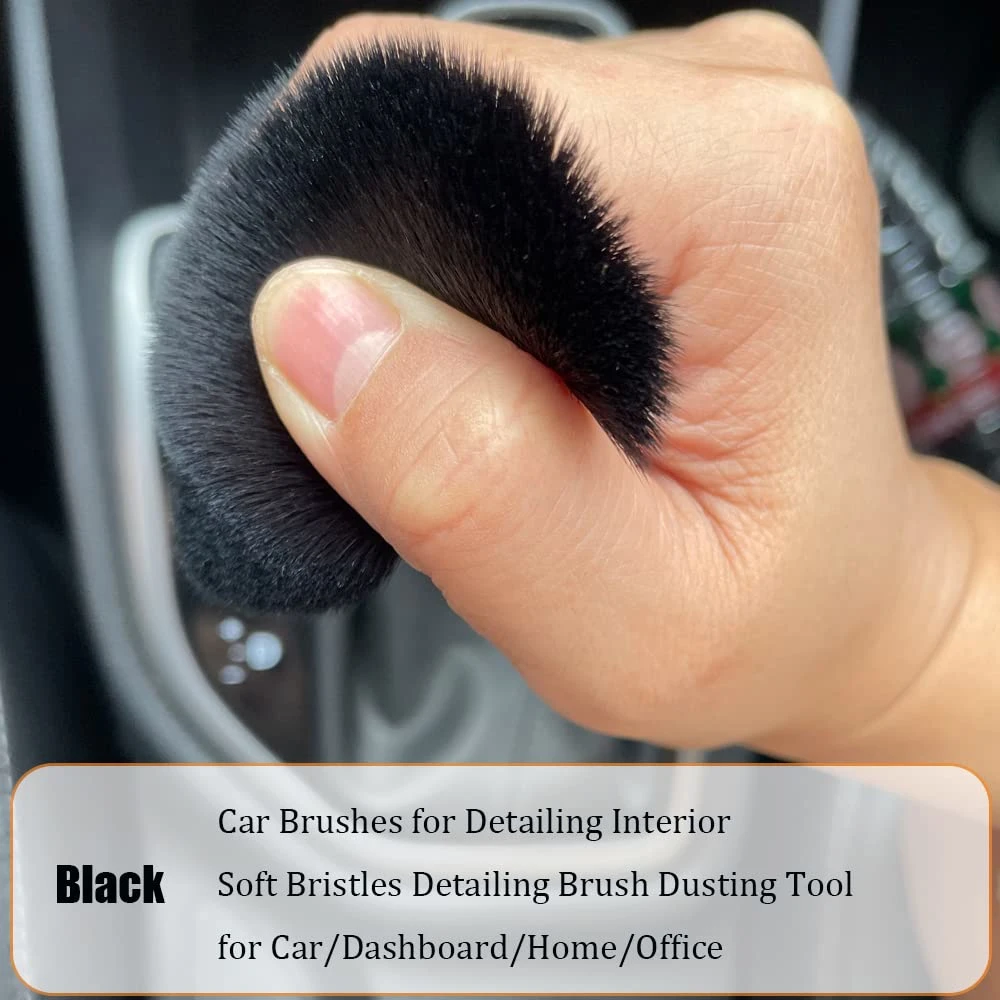 Custom Car Interior Detailing Brush Car Detailing Brush for Cleaning Interior Brush Dusting Tool