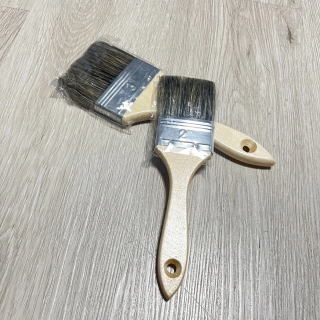 Cheap Price Wooden Chip Paint Brushes with Wooden Handle