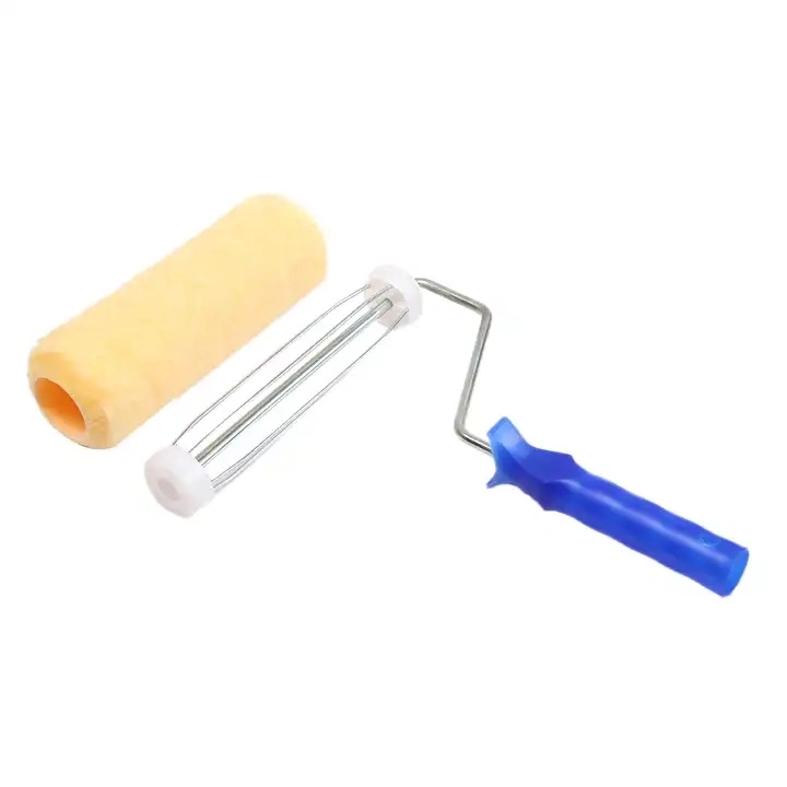 Wholesale Plastic Handle Polyester Paint Roller Brush