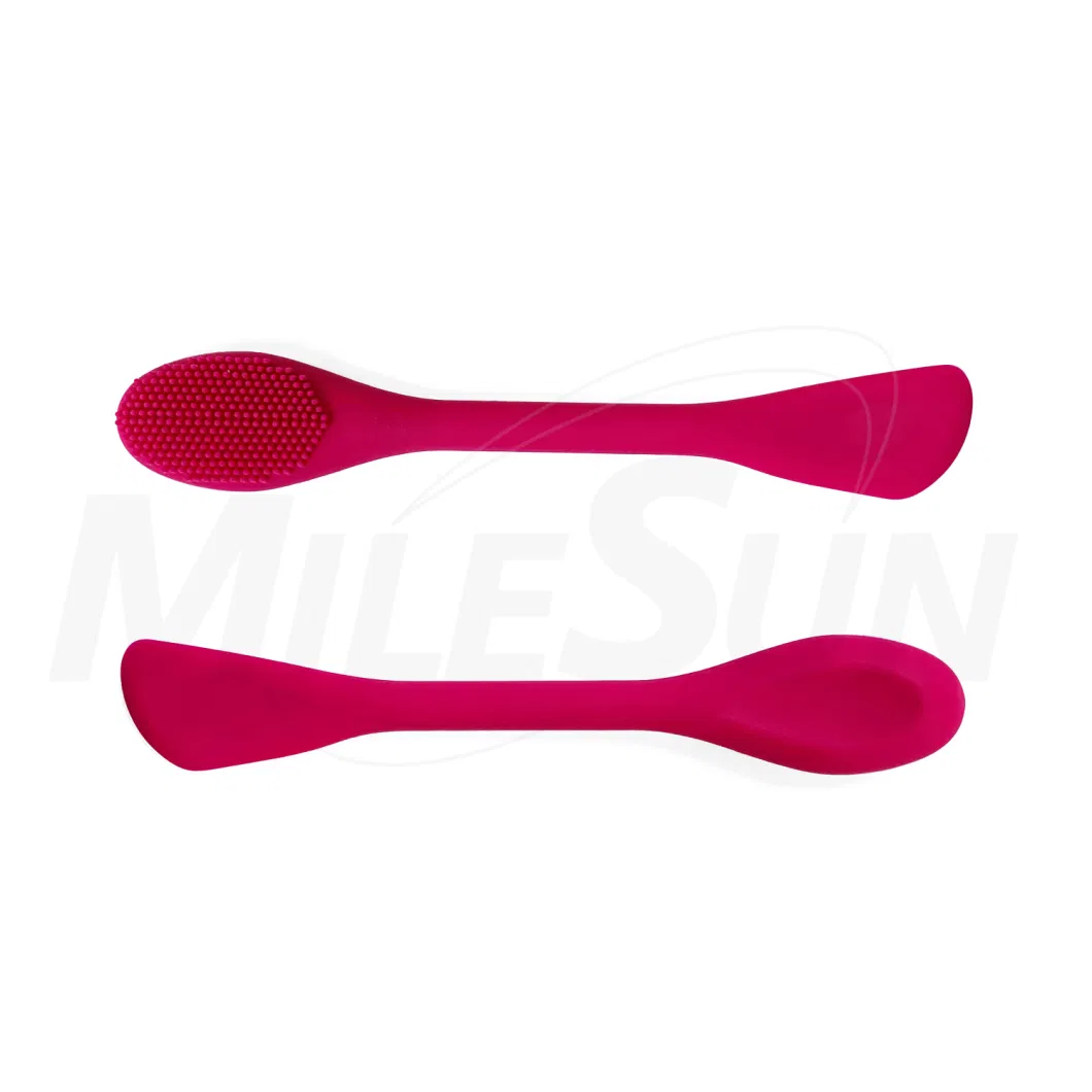 Custom Private Label Small Spatula Face Mask Applicator Silicone Makeup Brush Mask Brush