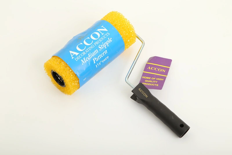 High Density Plastic Handle Foam Paint Roller Brush