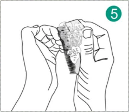 Sterile 4% Chg Chlorhexidine Gluconate Dry Surgical Scrub Brushe/Sponge 7.5% 10% Povidone-Iodine Pvp Chloroxylenol (PCMX) Surgical Scrub Hand Nail Brush