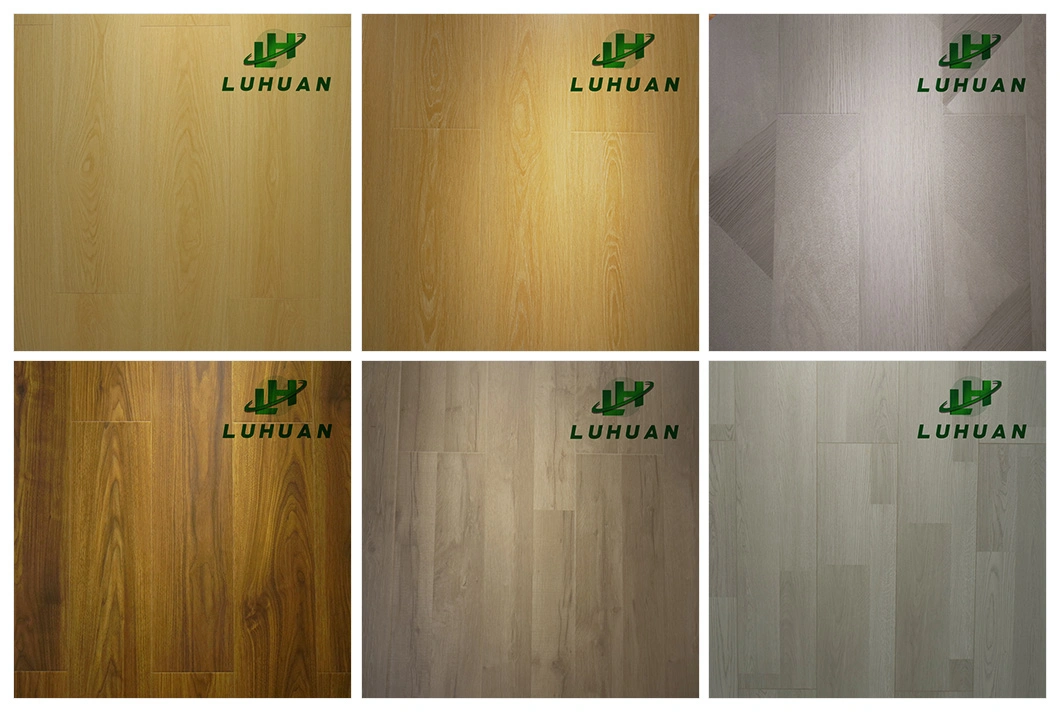 Free Sample: High Gloss Surface Medium Density Fibreboard Laminate Flooring MDF AC3/AC4/AC5 7mm/8mm/10mm/12mm Home Decor Building Materials Waterproof Laminated