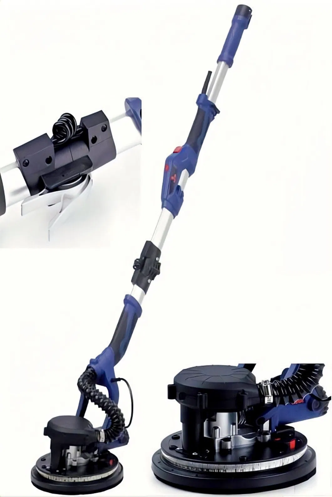 New-Long/Short Reach-Foldable/Extension Pole-Electric Drywall Sander/Wall Polishing/Polisher Machine-Power Tools