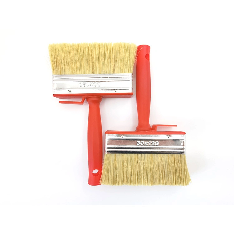 China Angle Style Plastic Handle PP 3 Inch Paint Brushes