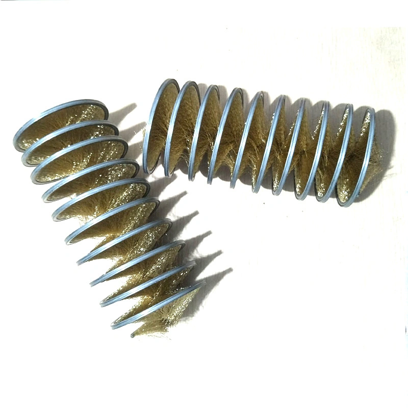 Wire Rope Cleaning Steel Inside Coil Spiral Brushes