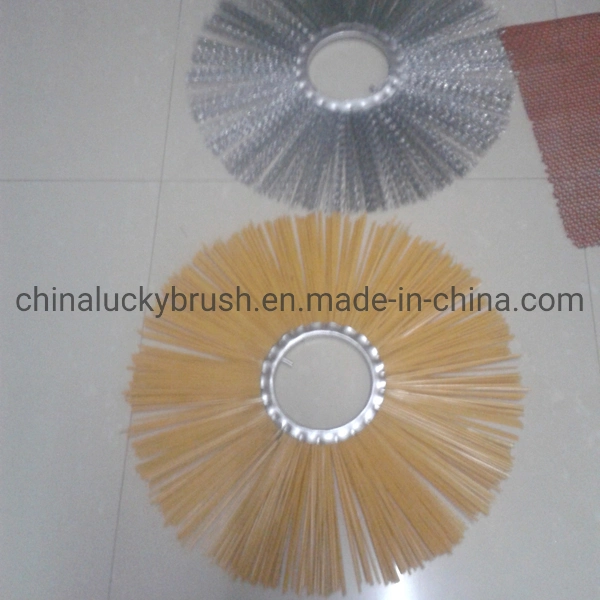 Mixture Material Bent Circle Road Sweeper Brush (YY-120)