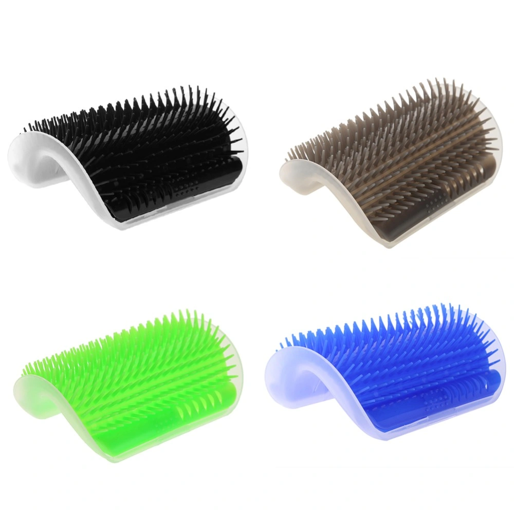 Cats Brush Corner Cat Massage Self Groomer Comb Brush Cat Rubs The Face with a Tickling Comb Cat Product