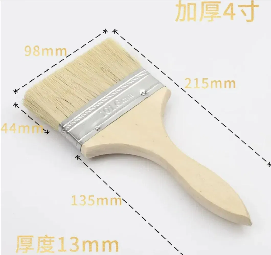 White Bristle Package OEM Hot Sale Good Wall Paint Brush