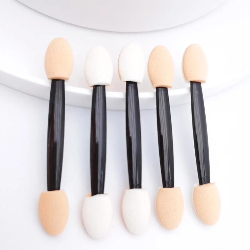 Eye Makeup Brush Tool Shadow Applicator Soft Double Head Eyeshadow Stick Sponge