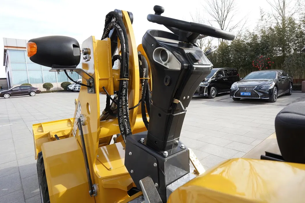 CE Approved 1 Year Lugong Crane Mini Backhoe Loader for Sale