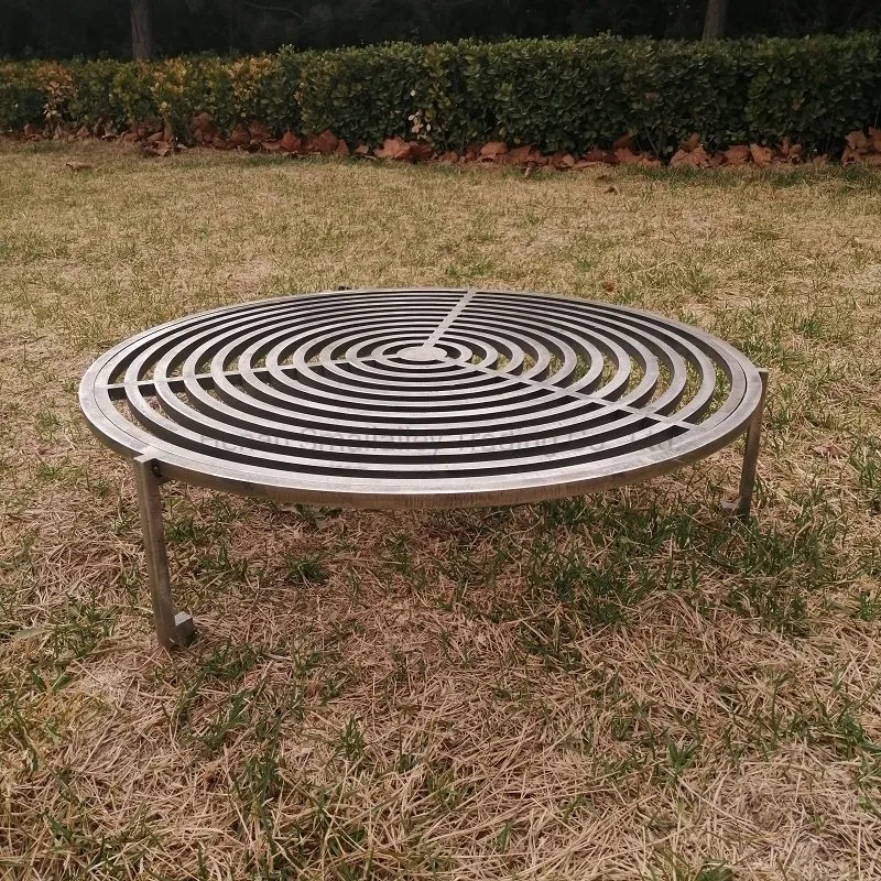 Garden Heater Outdoor Fireplace Corten Steel Round Fire Table