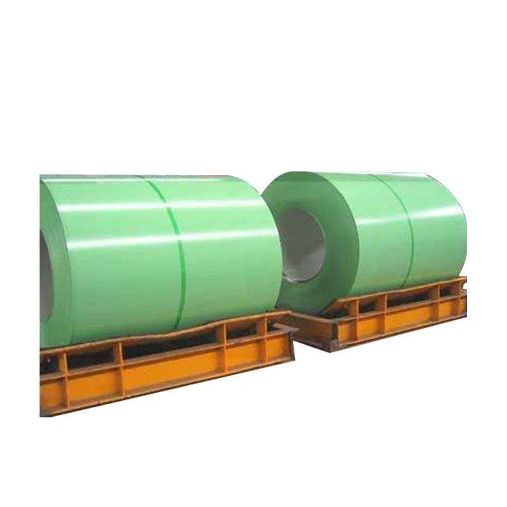 Color Coated Polyester Paint Roller Coating Process for Various Color Steel Coils, Green Color Steel Coils, Aluminum Zinc Plating