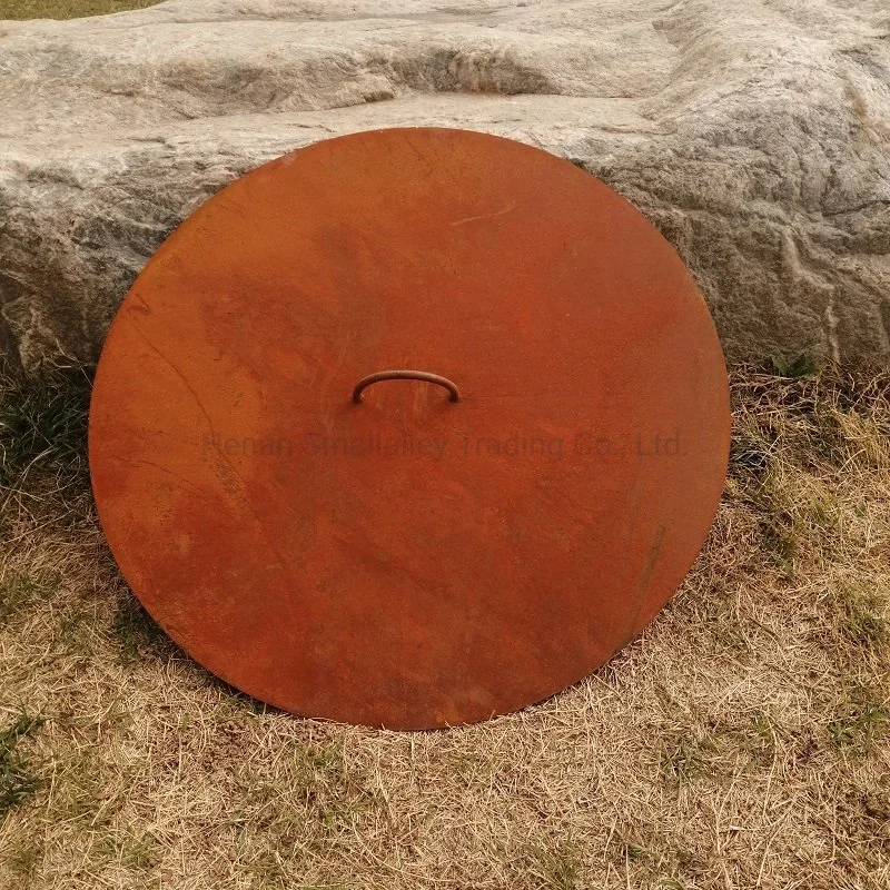 Garden Heater Outdoor Fireplace Corten Steel Round Fire Table