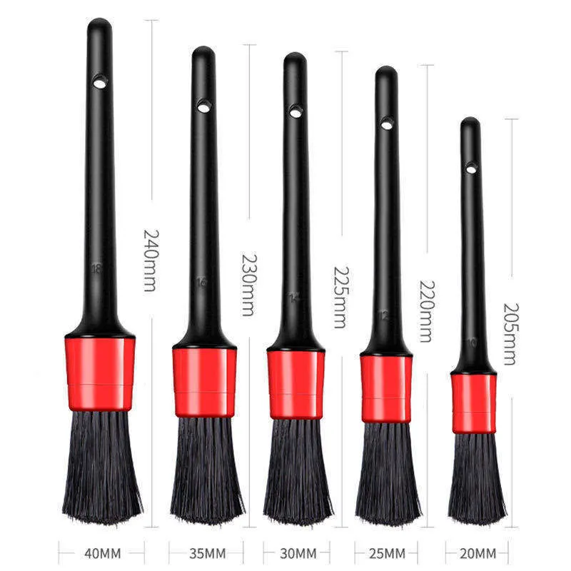 Car Detail Cleaning Brush for Exterior Interior Auto Detailing Brushes Set