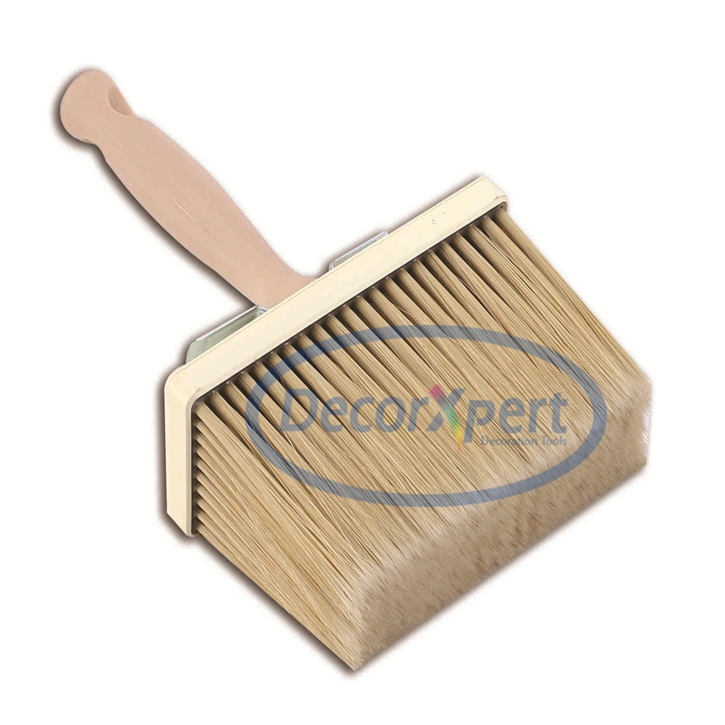 Ceiling Brush Wall Brush with Balck Mixed Bristle and Beech Wood Handle