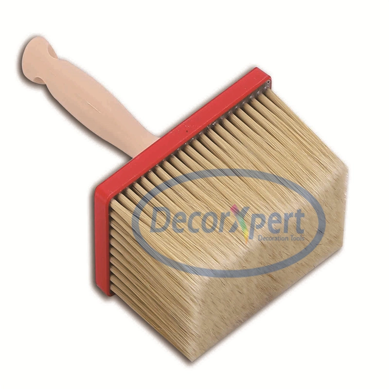 Ceiling Brush Wall Brush with Balck Mixed Bristle and Beech Wood Handle