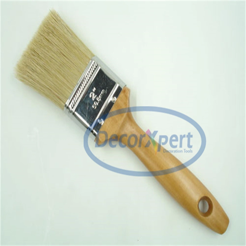 Paint Brush (Paintbrush, 100% Pure Gray Bristle Flat Brush