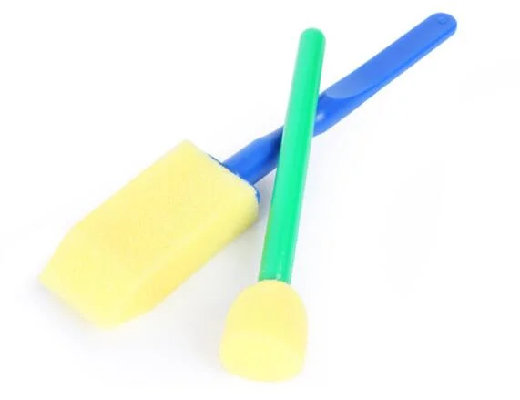 Sponge Seal Brush for Children Early Education DIY Graffiti Rubbing Brush Sponge Art Tool Brush