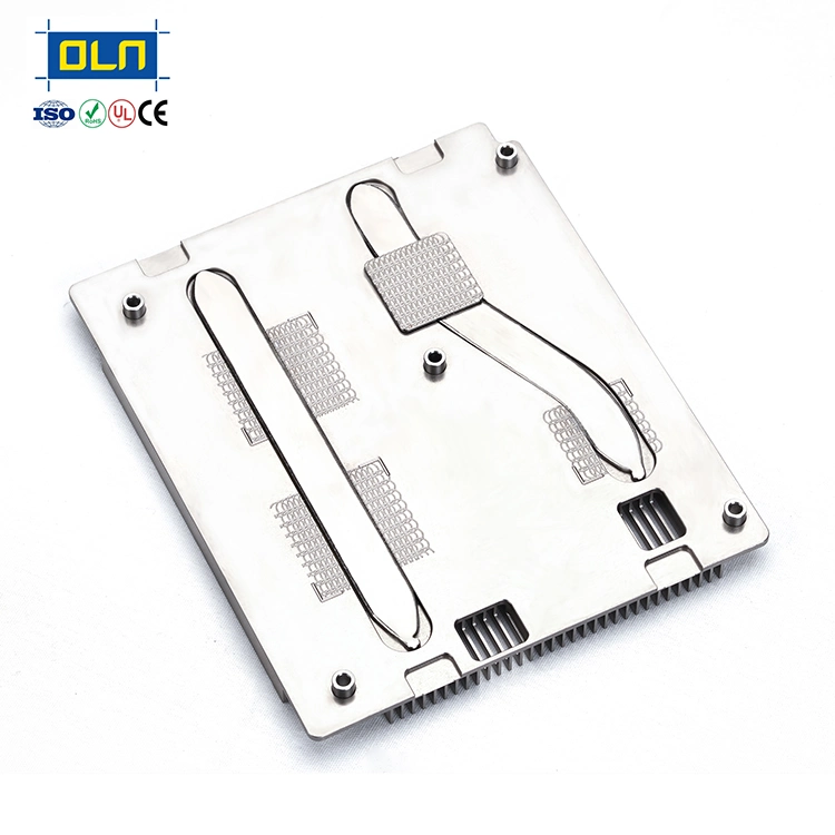 Custom OEM Super Thin Vapor Chamber Heat Sink Aluminum Zipper Folding Fin Radiator