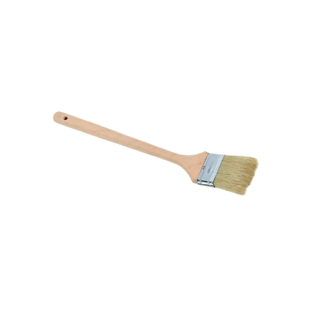 MSN Paint Hair Natural Bristle Wooden Long Handle Radiator Brush