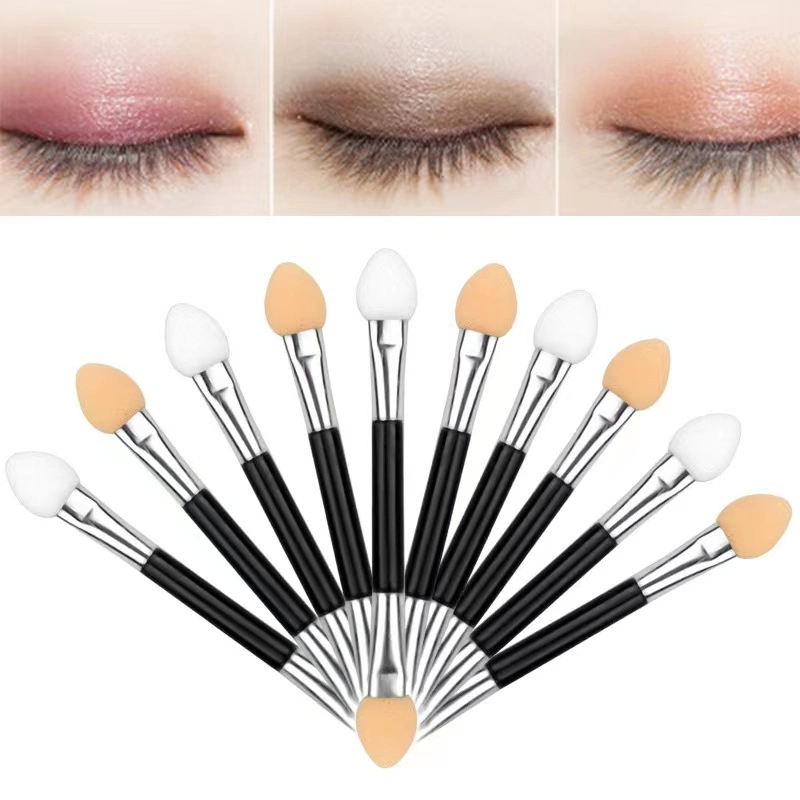 Eye Makeup Brush Tool Shadow Applicator Soft Double Head Eyeshadow Stick Sponge