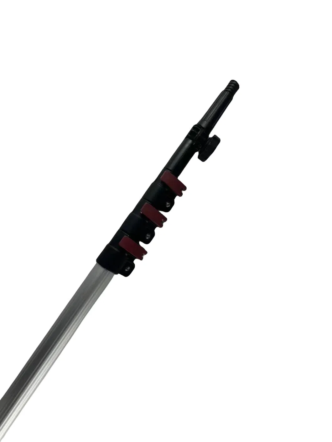 12FT 3.7m Telescopic Extension Pole with Metal Tip