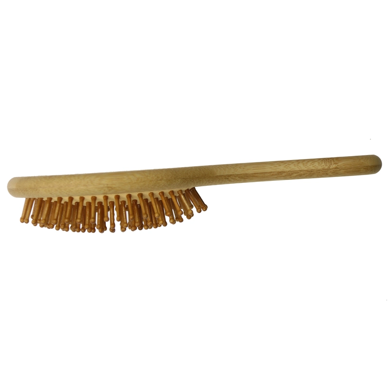 Wholesale Oval Bamboo Paddle Brush Hair Air Cushion Massage Brush