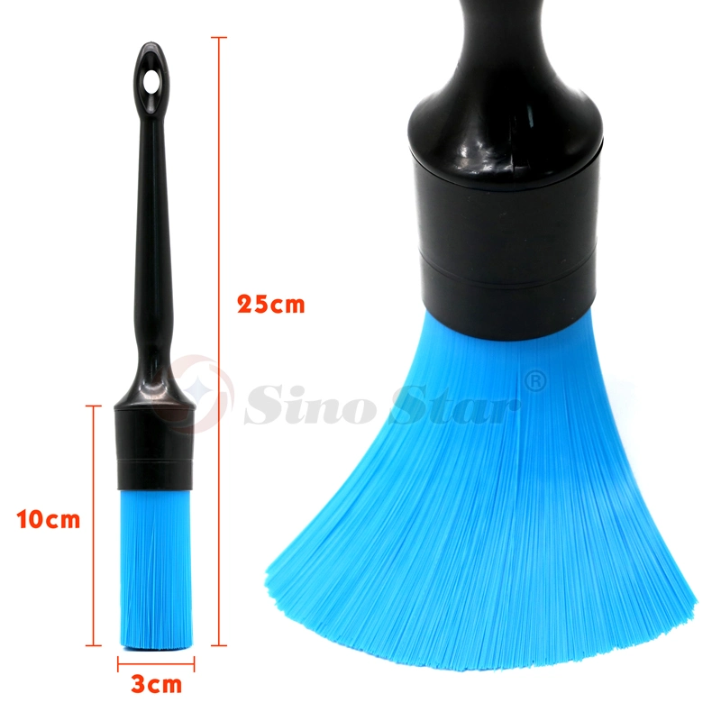 Ultra- Soft Car Detailing Brushes Auto Detail Brush Kit for Elegant Surfaces Interior Exterior No Scratch for Cleaning Engine