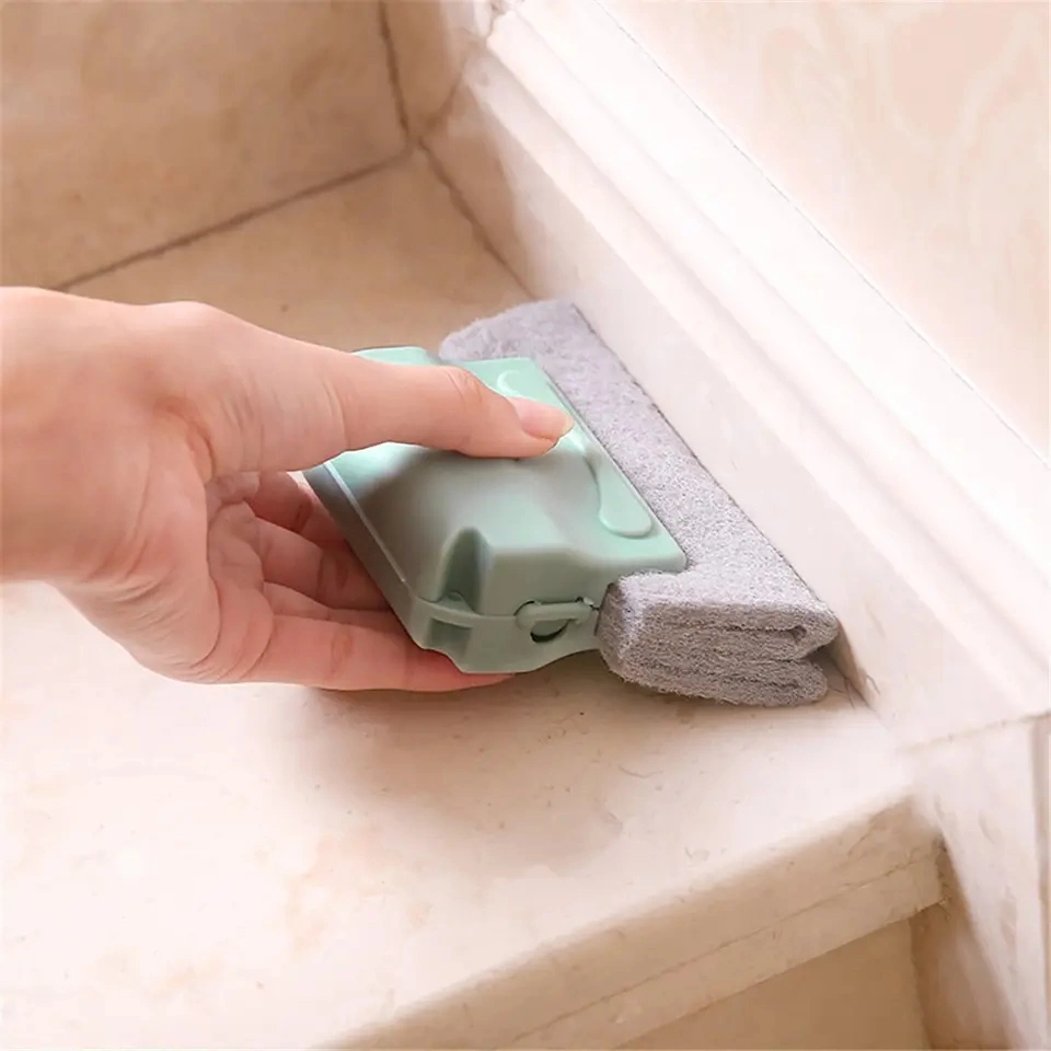 Window Groove Corners Gaps Slot Glass Cleaner Detachable Hand Household Brushes