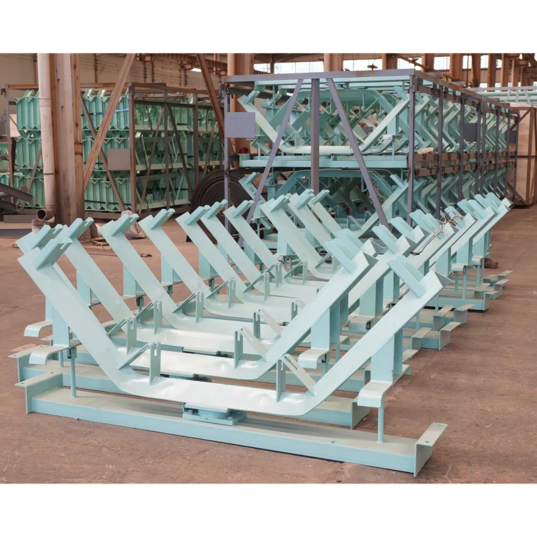 High Quality Conveyor System Conveyor Roller Frame for Mining, Cement, Steel Plant and Power Plant