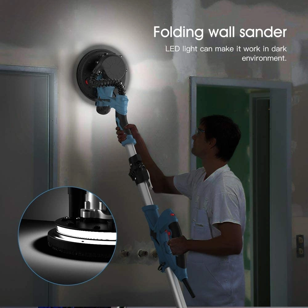 Professional-Extension Foldable-Long/Short Reach Pole-Electric Drywall Sander/Wall Polishing/Polisher Machine-Power Tools