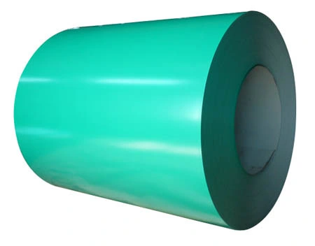 Color Coated Polyester Paint Roller Coating Process for Various Color Steel Coils, Green Color Steel Coils, Aluminum Zinc Plating