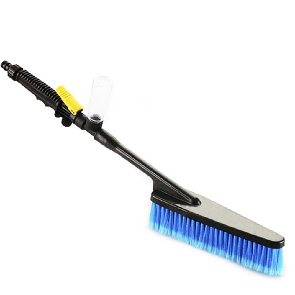 Car Cleaning Brush Retractable Long Handle Water Flow Switch Foam Bottle Durable Car Wash Brush Auto Exterior Wyz13163