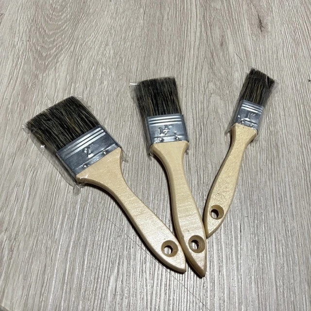 Cheap Price Wooden Chip Paint Brushes with Wooden Handle