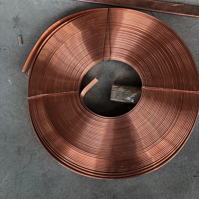 C11000 Thin Copper Strip / Copper Foil for Transformer 0.5mm Copper Coils for Radiator