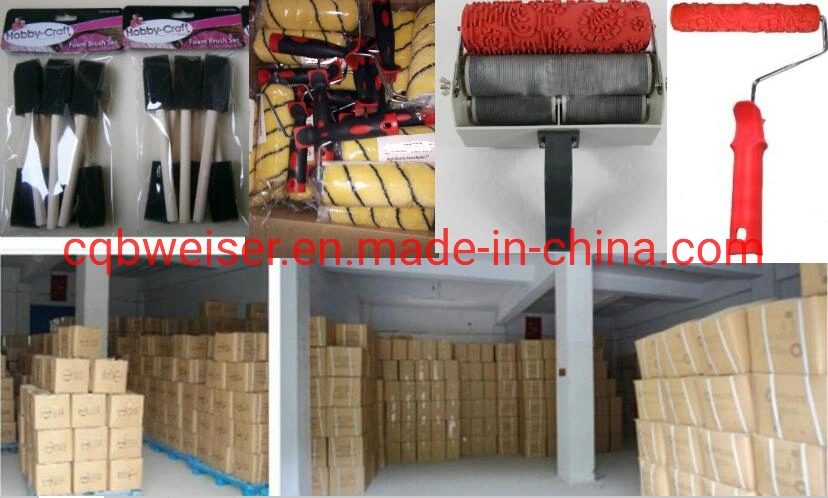 Rubber Soft Partten Paint Roller Brush