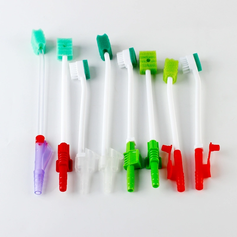 Disposable Suction Toothbrush for Medical Use